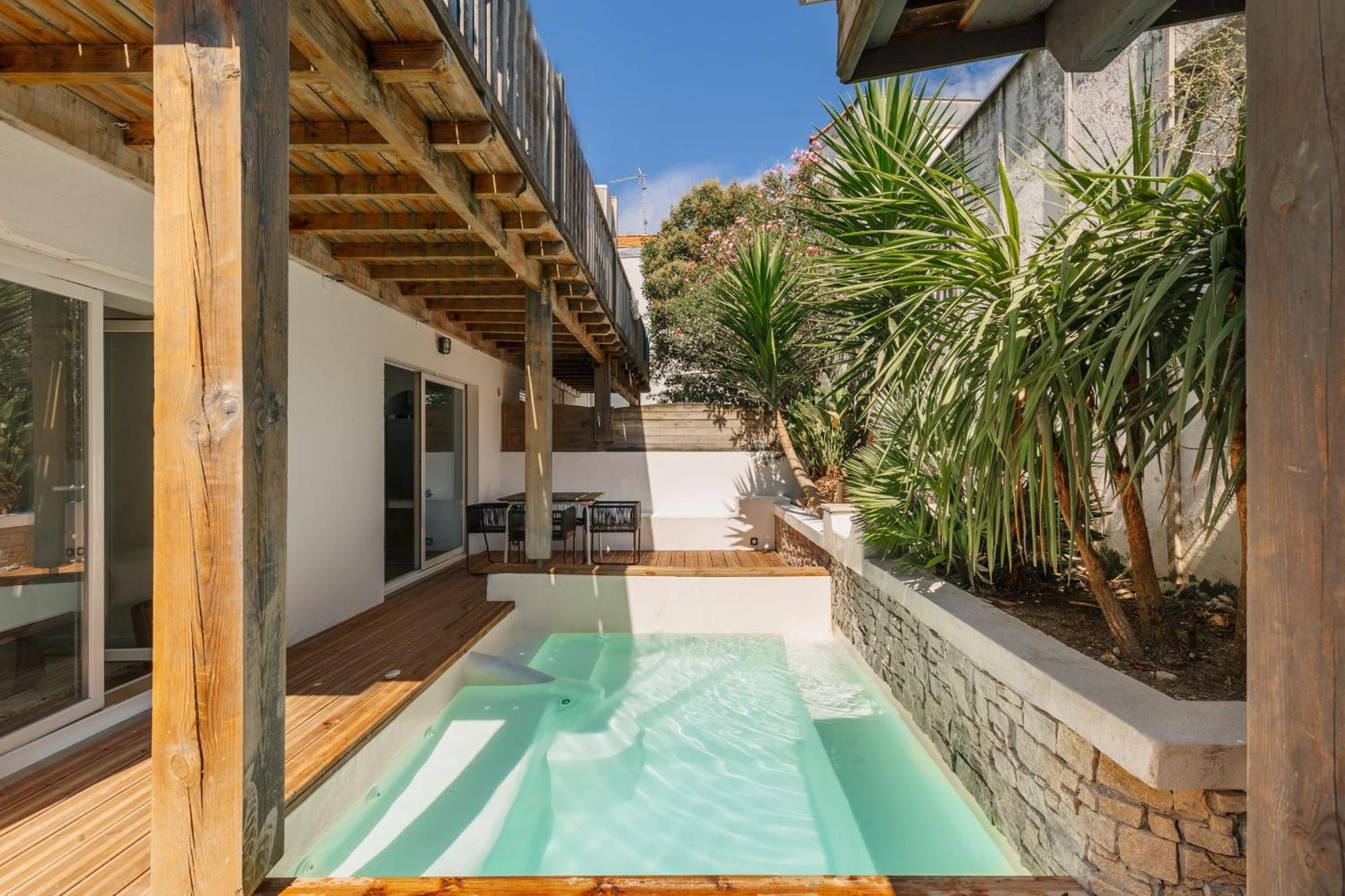 Апартаменты Little Oasis - Private Terrasse Near The Center And The Beach Биарриц Экстерьер фото